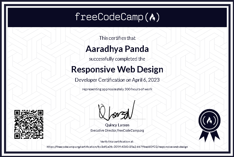 Web Development Certification